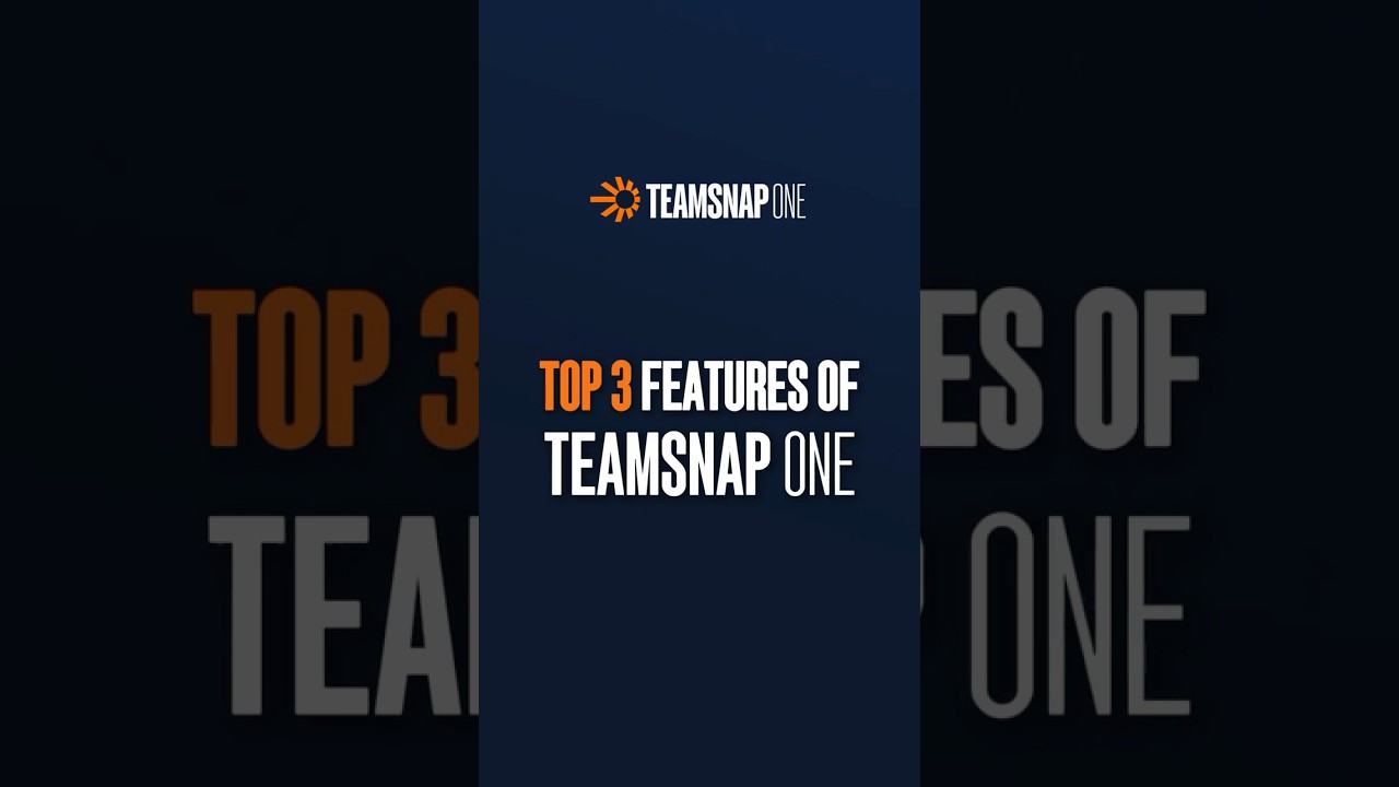 TeamSnap ONE: Our 3 Favorite Features (Impossible to Choose!) #youthsports #sportstech #teamsnap