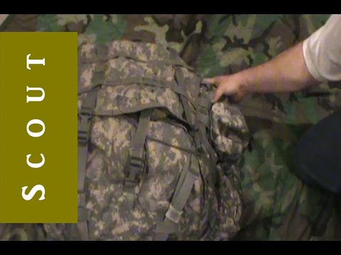 US Army MOLLE II Large Rucksack Bug Out Bag Review - Scout Prepper