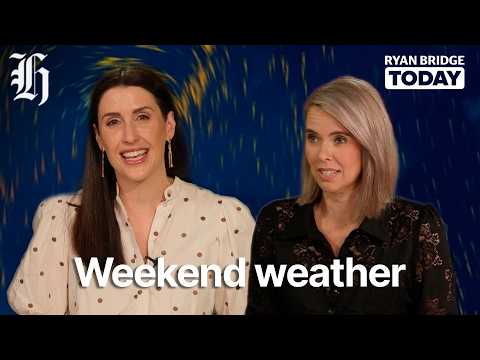 Thumbnail for MetService weekend weather outlook with Heather Keats | Ryan Bridge TODAY