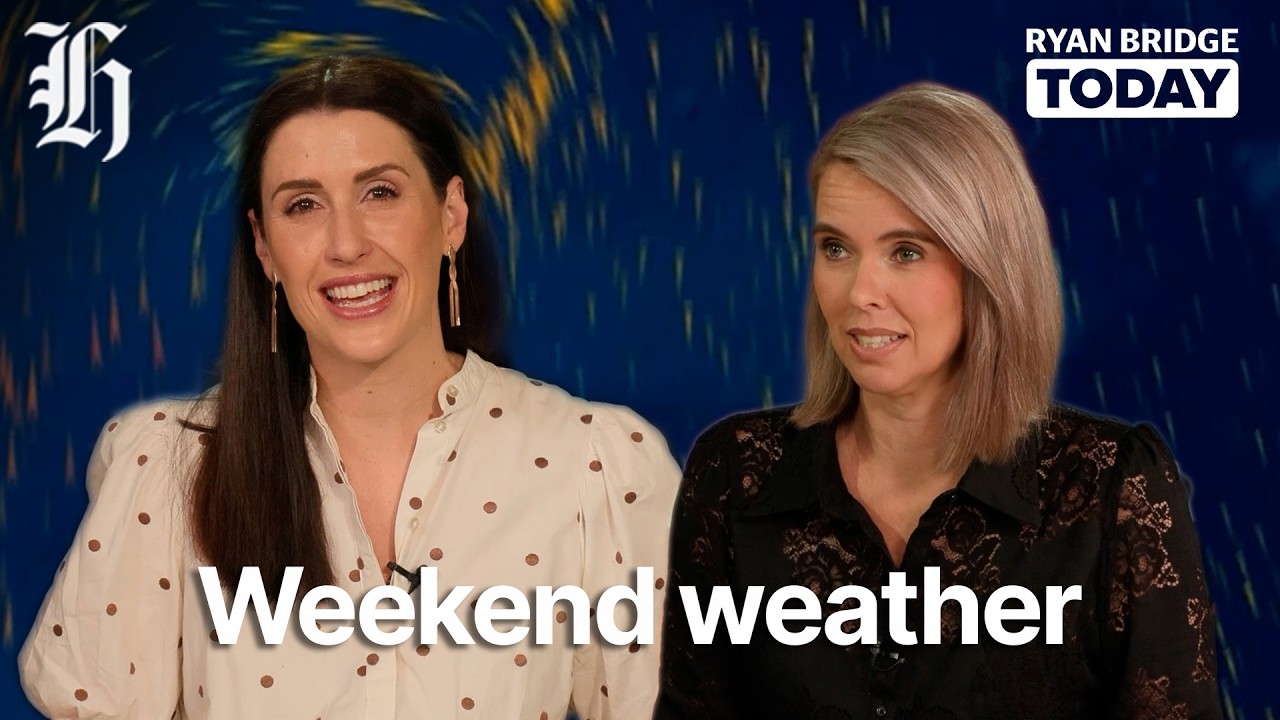 MetService weekend weather outlook with Heather Keats |  Ryan Bridge TODAY
