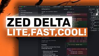 Zed Delta (Fully Tested): The FASTEST,LIGHTEST & Git Alternative AI AGENT is ACTUALLY GOOD!