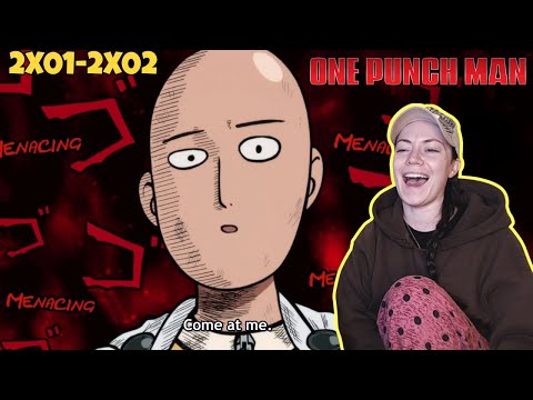 One Punch Man Season 2 Episode 1 and 2 Reaction! | "Come at me."