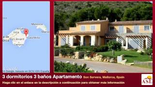 preview picture of video '3 dormitorios 3 baños Apartamento se Vende en Son Servera, Mallorca, Spain'