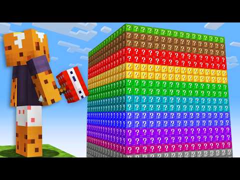 I Survived 100 Days on ONE LUCKY CHUNK in Minecraft Hardcore