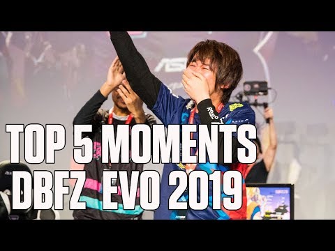 Top 5 moments from Evo 2019 DragonBall FighterZ top 8 | ESPN Esports