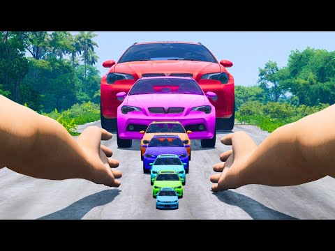 Small to Giant Cars Vs Big Clap– BeamNG.Drive