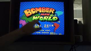 Irem Bomberman World 1992 Arcade: Actual Hardware Gameplay