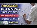 Passage Planning On Charts Part 01 For 2nd Mate Mmd Exam