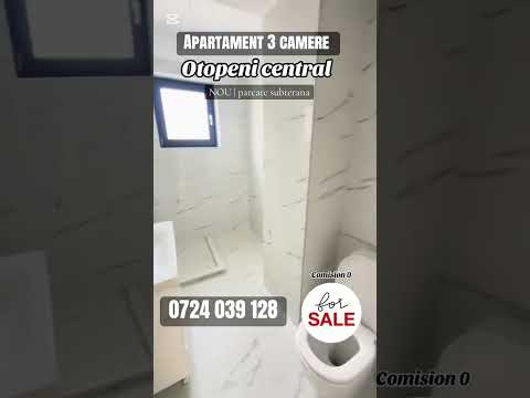 Apartament 3 camere | Otopeni central | include parcare — Video