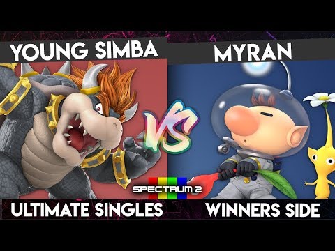 SPECTRUM 2 - Young Simba (Bowser) vs. Myran (Olimar) - Winners Side - Smash Ultimate Singles