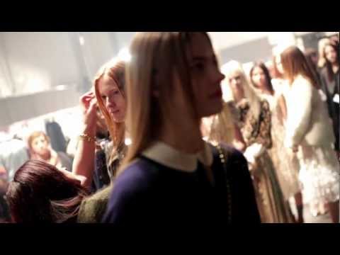 Blugirl Fall Winter 2013/14 Fashion Show Backstage