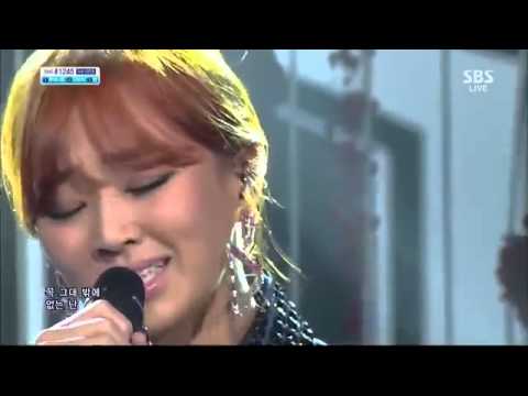 131201 Hyorin Sistar   Lonely & One Way Love @ Inkigayo Solo Debut Stage 1080P