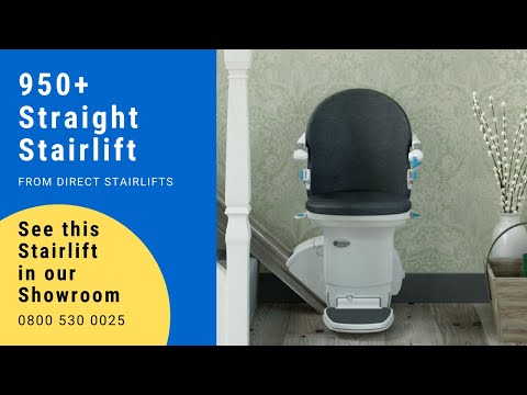 950 Plus Straight Stairlift from Direct Stairlifts of Derby - Rent or Buy