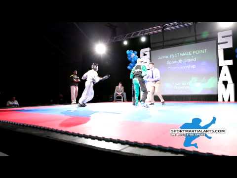 Sean Mike v Blake Spence - 15-17 Sparring - 2015 Grand Slam Open Finals