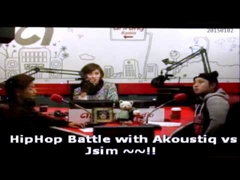 [Radio] 150102 Sound K - Hiphop Battle: Akoustiq & Jsim