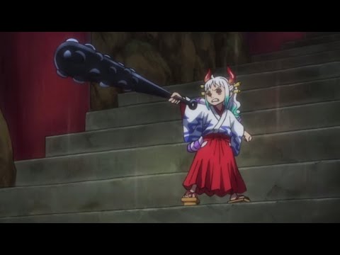 Yamato uses conquerors haki