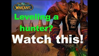 WoW Classic Hunter Leveling Guide #wowclassic