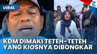 Dimaki Teteh-teteh Puncak Bogor yang Kiosnya Dibongkar, Dedi Mulyadi Respons Santai Lewat Video