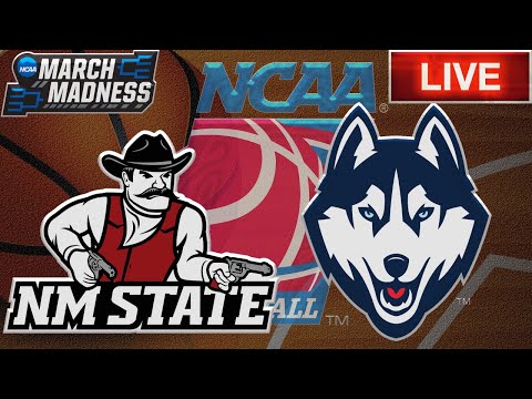 New Mexico State Aggies vs UCONN Huskies LIVE Stream | NCAA Tournament March Madness Gamecast & Chat