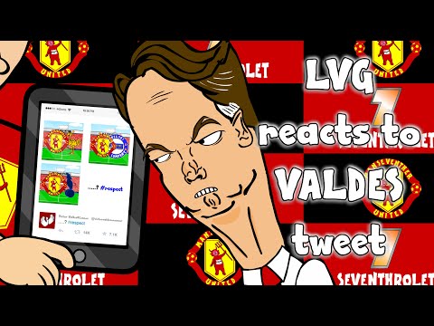 Louis Van Gaal REACTS to Valdes Tweet! (Parody Press conference Man Utd 15.7.2015)