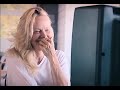 Pamela A Love Story 2023 Opening Scene Pamela Anderson Watches Herself On Old Home Movies