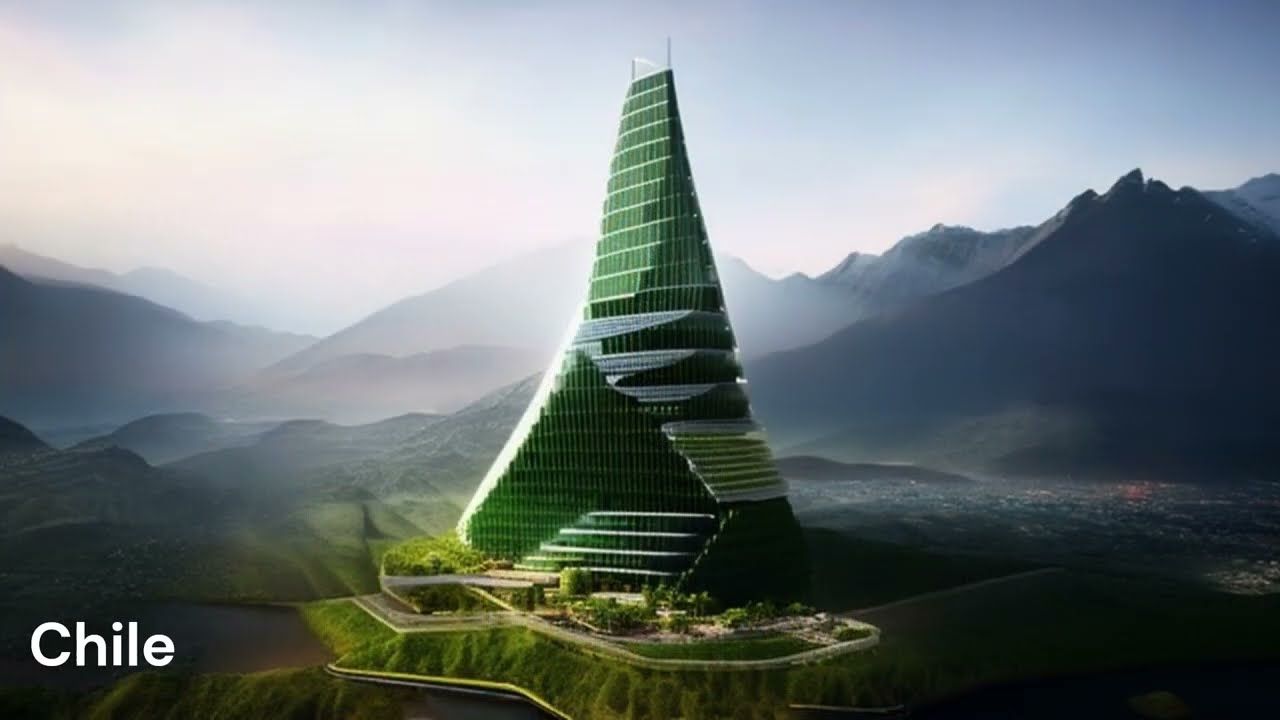 I Asked Ai to Draw Futuristic Skyscrapers for Every Country || #leonardoai #skyscraper #aiart