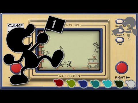 Smash Ultimate - Victory poses (all skins) - 26: Mr. Game & Watch