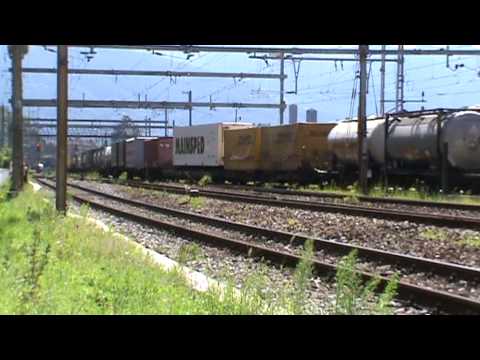 MRCE Re 484 mit Containerzug