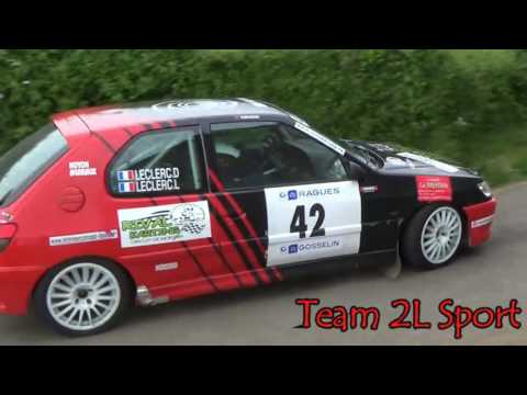 Rallye de mezidon 2016 ( Ludo et Delphine LECLERC )