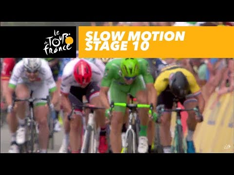 Finish in slow motion - Stage 10 - Tour de France 2017