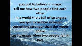 Side A - Got To Believe In Magic (with lyrics)