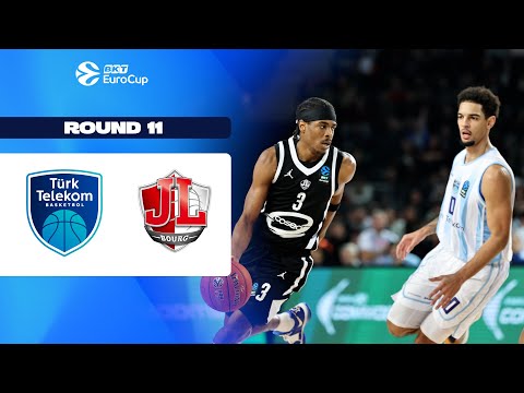 Turk Telekom Ankara - Cosea JL Bourg-en-Bresse | Round 11 | EuroCup Basketball 2025-26