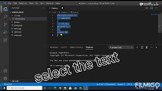 how to comment or uncomment in vs code || visualstudio code