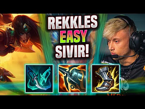 REKKLES QUICK AND EASY GAME WITH SIVIR! - KC Rekkles Plays Sivir ADC vs Aphelios! | Season 2022
