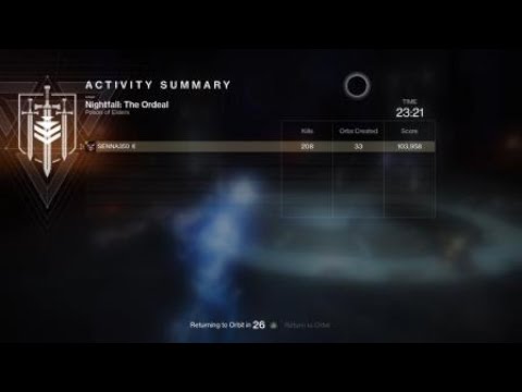 Solo 100k 1300 Legend Nightfall Warden Of Nothing(No Boss Cheese- All Champions defeated)- Destiny 2