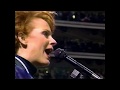 Reba McEntire sings the National Anthem 10/21/97