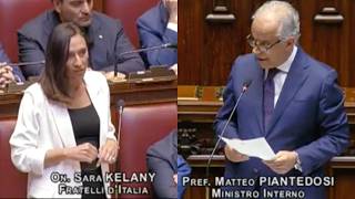 KELANY INTERROGA PIANTEDOSI: "SCONTRI AL DERBY DI TORINO: IL GOVERNO CONTRO IL TIFO VIOLENTO"
