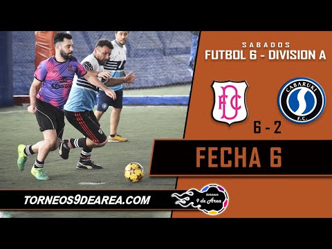 Dinastia vs Cabaruki FC - Futbol 6 Sabados - Fecha 6 Division A - Torneos 9 de Area 🙌🏻⚽️💪🏻