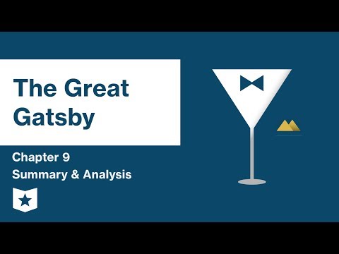 The Great Gatsby  | Chapter 9 Summary & Analysis | F. Scott Fitzgerald
