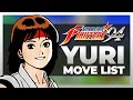 YURI SAKAZAKI Move List The King Of Fighters 94 KOF94