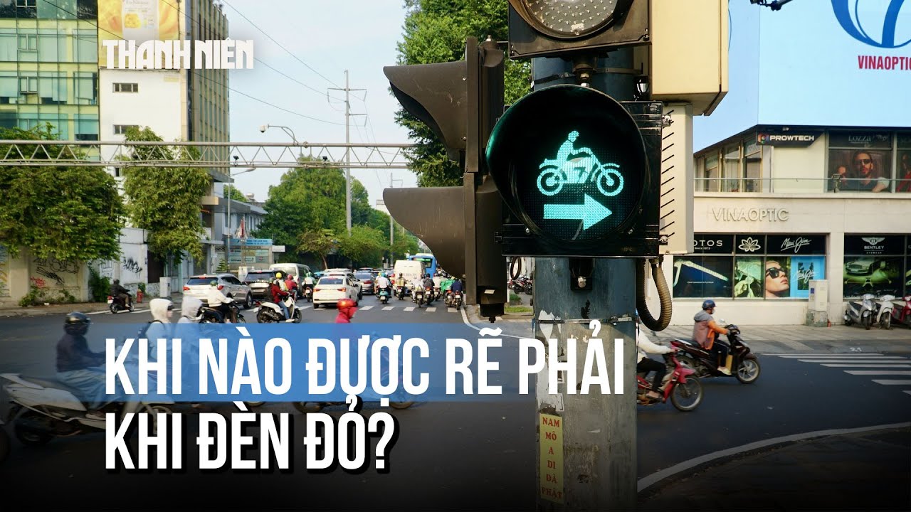 Rẽ phải khi đèn đỏ bị phạt tới 20 triệu: CSGT TP.HCM chỉ ra các tình huống được phép
