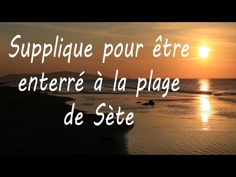 Supplique Pour Etre Enterre - Brassens Georges