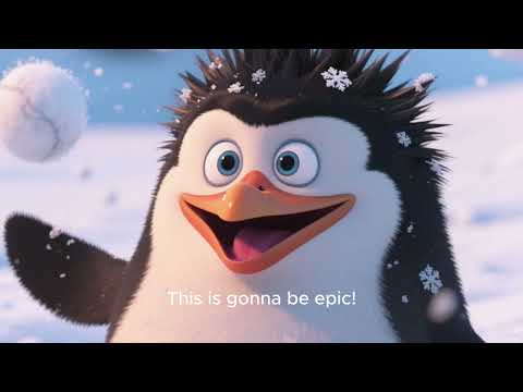 Blizzy & Torta's Epic Arctic Snowball Showdown! | Cartoons for kids