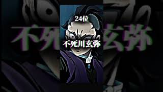 個人的に好きな鬼滅のキャラランキングTOP47 #鬼滅の刃 #アニメ