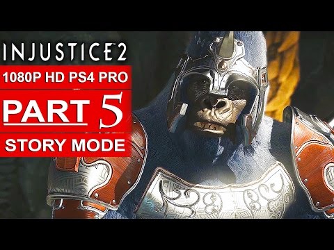INJUSTICE 2 Story Mode Gameplay Walkthrough Part 5 [1080p HD PS4 PRO] - No Commentary