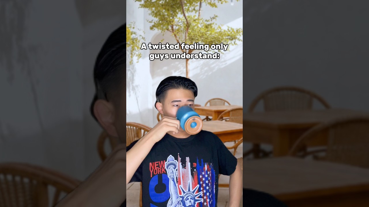 A twisted feeling only guys understand😂