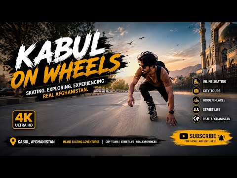 Amazing Inline Skating Tricks on the Streets of Kabul