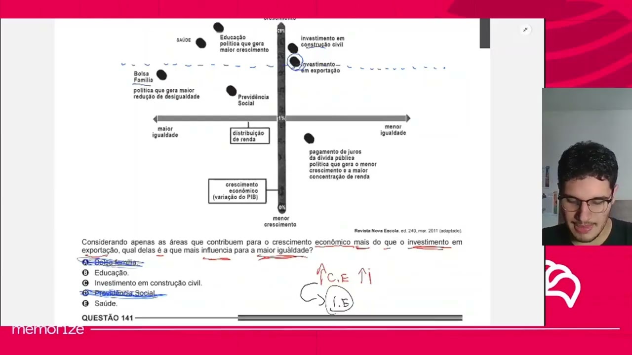 Resolução em Vídeo — Questão 140 ENEM 2014 Reaplicação