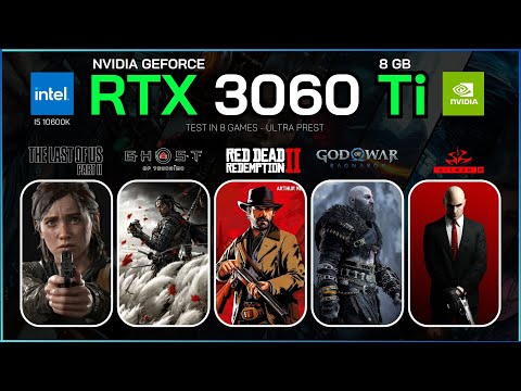 RTX 3060 Ti | Test in 8 games at 1080p in 2025