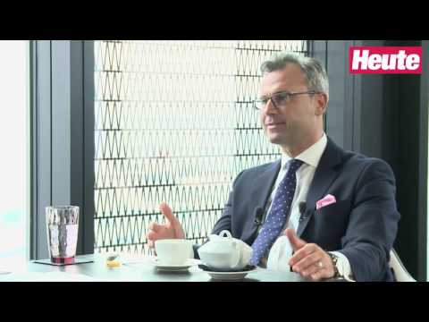 BP Wahl 2016: Norbert Hofer - "Antifaschist" / "Kornblume" / "Antifa"